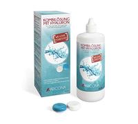 aricona solution pour lentilles de contact - 360ml de liquide avec hyaluron - solution combinée tout-en-un pour lentilles de contact souples, y compris le conteneur