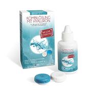 aricona solution pour lentilles de contact - 60ml liquide avec hyaluron - solution combinée tout-en-un pour lentilles de contact souples, y compris le conteneur