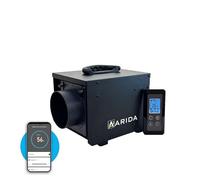 Arida, Déshumidificateur connecté PRO S13 WiFi 13L/j | Connecté, avec une puissance de L/jour, fonctionnant par Dessiccation, Niveau sonore de 56 dB, adapté à une surface max de 50 m² (selon températ