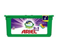 ARIEL 3 en 1 Pods Couleur/Style Lessive Capsules 28 Lavages