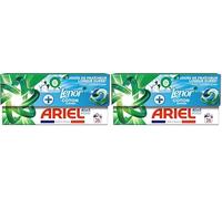 Ariel 4en1 PODS, Lessive Liquide En Capsules 26 Lavages, + Touch of Lenor Coton, 7 Jours De Fraîcheur Longue Durée (Lot de 2)