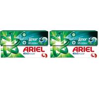 Ariel 4en1 PODS, Lessive Liquide En Capsules 26 Lavages, + Touch Of Lenor Unstoppables, 7 Jours De Fraîcheur Longue Durée (Lot de 2)