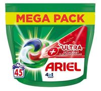 Ariel 4en1 PODS Lessive Liquide En Capsules 45 Lavages