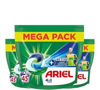 Ariel 4in1 Wasmiddel Pods +Active Odor Defense - Vleugje Ambi Pur - 3x45 Capsules