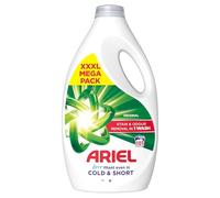 Ariel Détergent à lessive liquide, 101 lavages, original, élimination des taches et des odeurs en 1 lavage, brrr), même à froid et court
