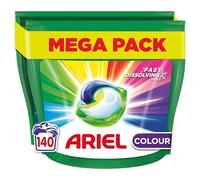 Ariel Dosettes de couleur tout-en-un, 140 lavages