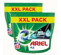 Ariel Lessive 4 en 1 Pods + Touch de Lenor Unstoppables - 130 lavages - Pack économique