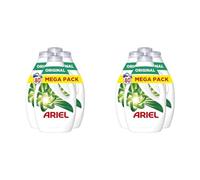 Ariel Lessive Liquide, 80 Lavages, Original, Élimine Les Taches Incrustées, Même Après 7 Jours, Impeccable Même En Cycle Court Et À Froid, Fabriqué En France 4x900ml (Lot de 2)