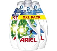 Ariel Lessive Liquide, 92 Lavages, +Protection Active Contre Les Odeurs, Touch of Febreze