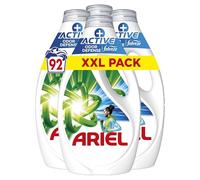 Ariel Lessive Liquide, 92 Lavages, +Protection Active Contre Les Odeurs, Touch of Febreze, Élimine Même Les Odeurs De Transpiration Pendant 7 Jours, Fabriqué En France