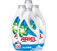 Ariel Lessive Liquide Alpine x120