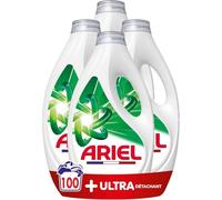 Ariel Lessive Liquide +Ultra Détachant x100