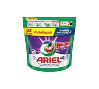 Ariel Lessive Pods All-in-1, Lessive Liquide Lessive Capsules 50 Lavages, Universal+, Puissant Détachant dès le 1er lavage