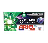 Ariel Lot de 26 capsules lessives 4 en 1 + protection noire