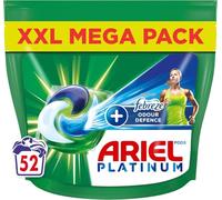 Ariel Platinum PODS® Lessive en capsules 52 lavages Touch of Febreze Odour Defence, élimination des taches et des odeurs