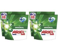 Ariel PODS 4en1, Lessive En Capsule, 88 Lavages (2x44), Original, Élimination Impeccable Des Tâches, Efficace Même A Froid Et En Cycle Court (Lot de 2)