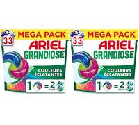 ARIEL PODS GRANDIOSE COULEURS ECLATANTES 33D (Lot de 2)