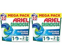 ARIEL PODS GRANDIOSE FRAICHEUR ALPINE 33D (Lot de 2)