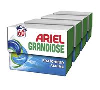 Ariel PODS Grandiose Lessive en capsule Fraîcheur Alpine x60