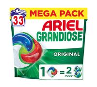 Ariel PODS® Grandiose original Capsules de lessive, 33 doses