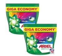Ariel PODS Lot de 140 capsules de lavage de couleur tout-en-un