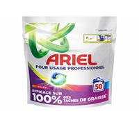 ARIEL Professional Capsules de lessive concentrée couleur tout-en-un - 50 doses