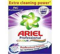 Ariel Professional Lessive en poudre colorée, 110 lavages, 7,15 kg