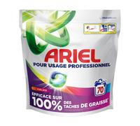 ARIEL Professionnel Lot de 70 capsules de lessive couleur tout-en-1
