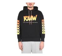 Aries - Felpa Cappuccio Raaw - Homme - Sweatshirts et sweats à capuche - Noir - Taille: M