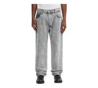 Aries - Jean Droit Délavé Acide - Homme - Jeans - Gris - Taille: W33