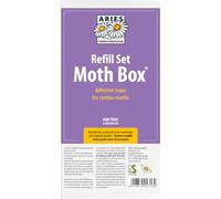 ARIES Lot de 2 recharges pour Mottlock Motten Box - Piège à mites - Piège adhésif pour détection des infestations et protection durable contre les mites - Non toxique et sans odeur