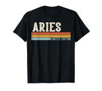 Aries Rétro Vintage Hommes Enfants Garçons Prénom T-Shirt