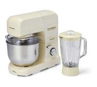 Ariete Robot de cuisine Pastamatic Gourmet 00C159611AR0 édition 1950 bol 4,2 L + jarre verre 1,5 L