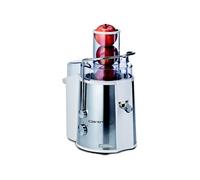 Ariete 173 Centrika Metal Centrifugeuse compacte pour jus frais et authentiques, bec verseur, cheminée Apple, acier inoxydable, 700 W, blanc/acier