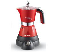 Cafetière moka électrique - ARIETE - 1358-16 - Rouge - 4 tasses - 5 bar