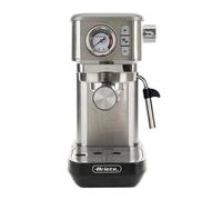Ariete 1381 Machine à espresso en métal avec manomètre Gris