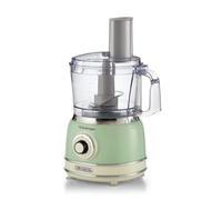 Ariete 1781 Robot de cuisine Vintage, 1000 W, Capacité 2,1 L, Pour préparation de pâte, Vert