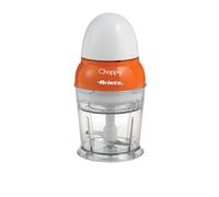 Ariete 1836 Choppy, hachoir, 160 W, capacité 250 ml, lames en acier inoxydable, fonction pulsée, orange, 10,5 x 10,5 x 20 cm