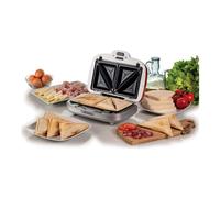 Ariete 1950 edition 1972 - Machine à sandwichs/beignets/muffins - 700 Watt - rouge