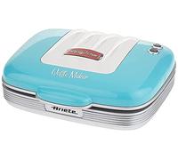 Ariete 1973 Waffle Maker, appareil à gaufres, 700 W, plaques anti-adhésives, bleu