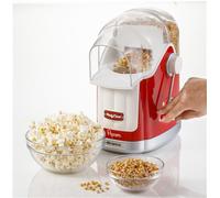 Ariete 2958 Machine à Pop Corn Party Time avec poignée, 1100 watts, contenance 600 g, cuisson à air chaud et sans matière grasse, rouge