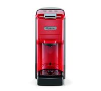 Ariete, 4-en-1 Machine à Café Espresso 1304/1 à Dosettes, Poudre et Capsules, Compatible avec Capsules Nespresso et Dolcegusto, 1350 W, Réservoir de 0,7 l, 19 Bar de Pression, Design Compact, Rouge