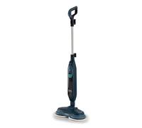 Ariete Balai vapeur Dual Scrub Steam 4178 – 1200W, réservoir 400cc, 4 chiffons rotatifs, bleu
