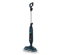 Ariete Balai vapeur Dual Scrub Steam 4178 – 1200W, réservoir 400cc, 4 chiffons rotatifs, bleu