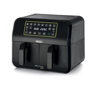 Ariete Friteuse à air Airy Fryer Dual 4623 – double panier 8 L 1700 W LED tactile Noir