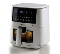Ariete 4633 Friteuse à air 4L, 1400W, capacité 4L, 9 programmes, fonction Shake et Grill, Température jusqu'à 200°C, Blanc