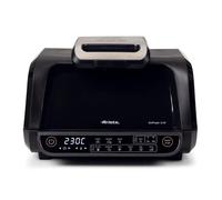 4635 Air Fryer Grill, Friteuse à air et gril, Poêle à steak, 1700 W, Capacité 8 L, Frire et griller, 8 fonctions de cuisson, Minuterie, Noir