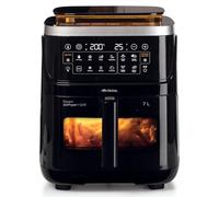 Ariete Friteuse à air 4636 – 7 L, 1700W, vapeur et grill, 10 fonctions, panier transparent