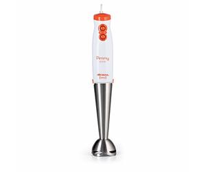 Ariete 881 Mélangeur par immersion Orange, Acier inoxydable, Blanc 200 W