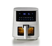 ARIETE Airy Fryer Blanc Friteuse à Air 4L Touch Contrôle Minuteur 60 Min 1400W